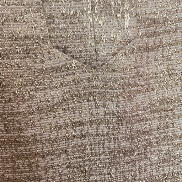 Kate Spade Gold Metallic Tweed Dress, size 2 - Picture 2 of 4